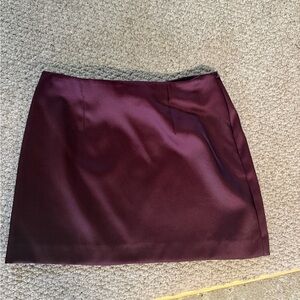 a new day Deep Purple Mini Skirt